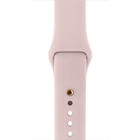 gold pink sand sport band
