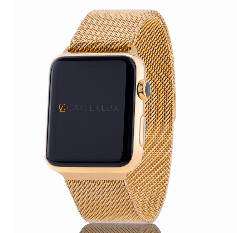 Gold on sale milanese watch