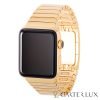 Link Bracelet 24-Karat Gold Plated Band - Image 3