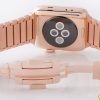 Rose Gold Apple Watch Series 3 Genuine Link Bracelet - Image 4