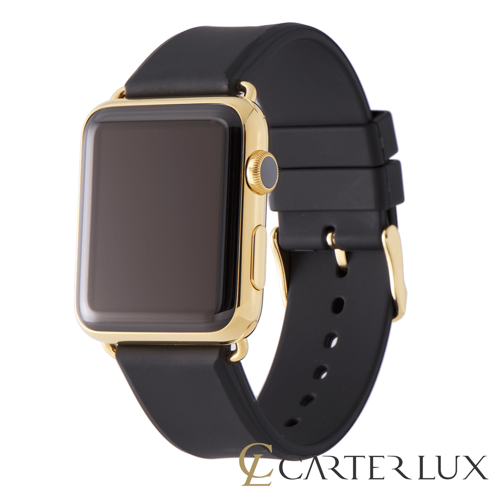 24k gold apple watch series 2 with custom sport buckle 42mm 24karat