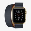 HERMÈS DOUBLE TOUR BLEU INDIGO 38mm BAND - Image 4
