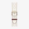 HERMÈS SINGLE TOUR RALLYE BLANC 42MM BAND