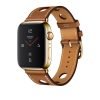 Hermès Single Tour Fauve Rallye 24K Gold Plated 44mm Apple Watch Series 5 - Image 3