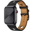 Hermès Noir Rallye Swift Leather Series 7 45mm Apple Watch Space Black - Image 2